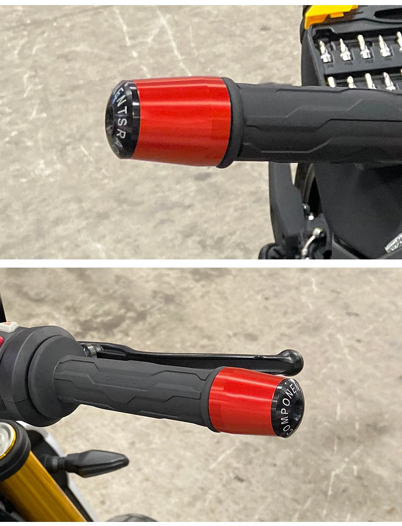 Для Honda VFR800 VFR 800 VTEC мотоцикла 7/8 '✢ мм наконечники руля слайдер ручки торцевые