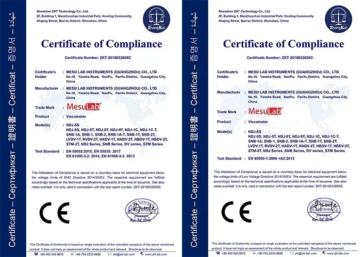 MesuLab Dv2t Rvdv-2t Rvdv-1 Rv 2t Dv1 Dv-1 Цифровой высокий вискозиметр Ротационный Brookfield Dv 2 Lvdvi