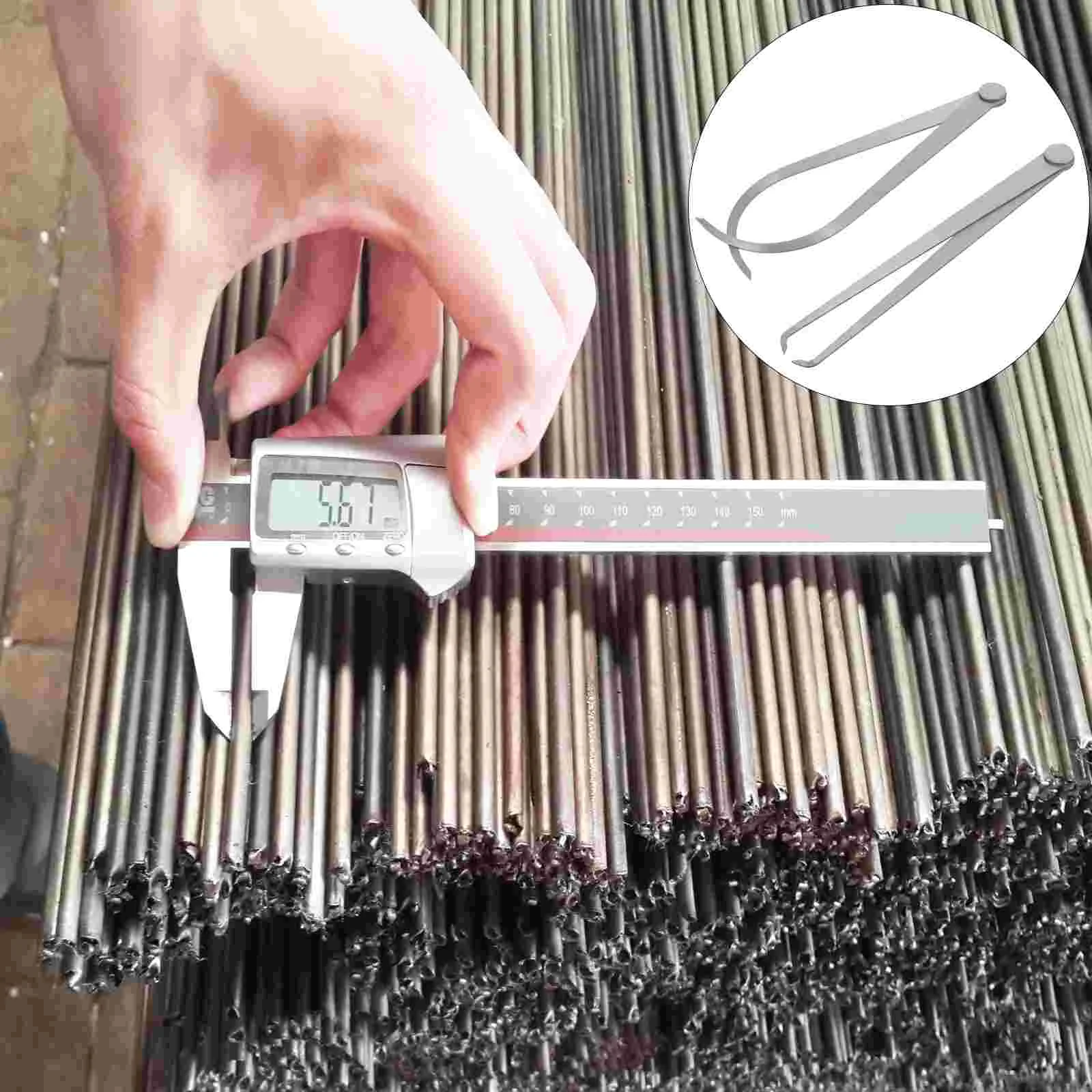 Метрические штангенциркули Моделирование снаружи Внутренняя большая изогнутая