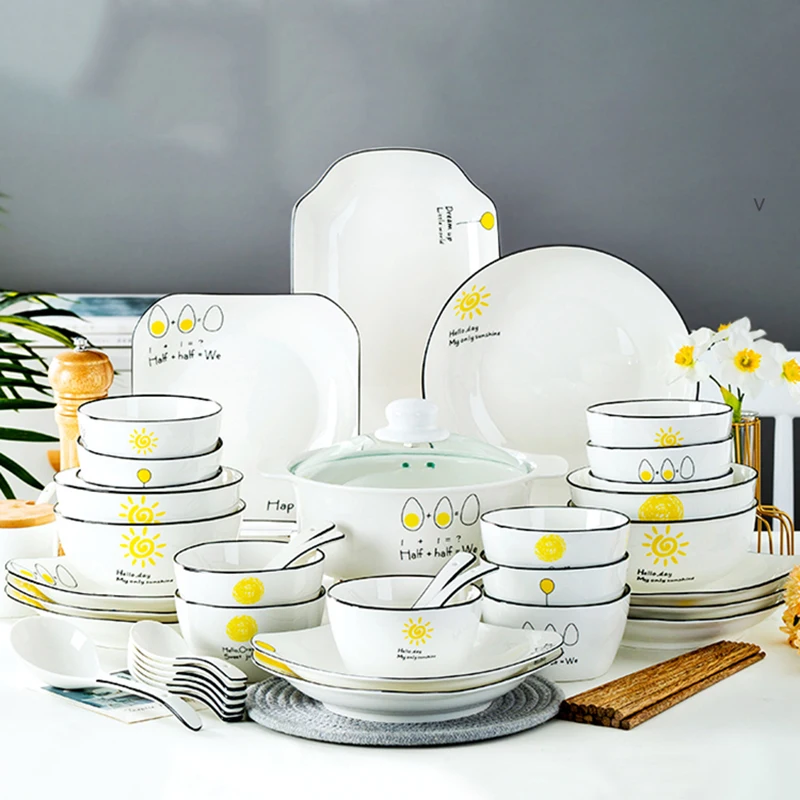 

Luxury Party Cutlery Set Modern Ramadan Breakfast Decorative Tray Snack Plate Serving Tray Jogo De Jantar Kitchen Accessories