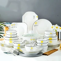 luxury party cutlery set modern ramadan breakfast decorative tray snack plate serving tray jogo de jantar kitchen accessories