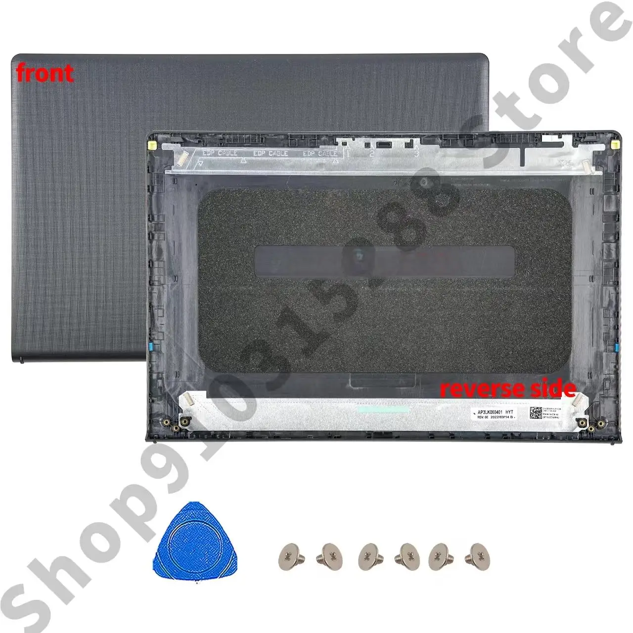 Крышка ПК для Vostro 15 3510 3511 3520 3525 V3510 черная задняя крышка 0DWRHJ петли безеля