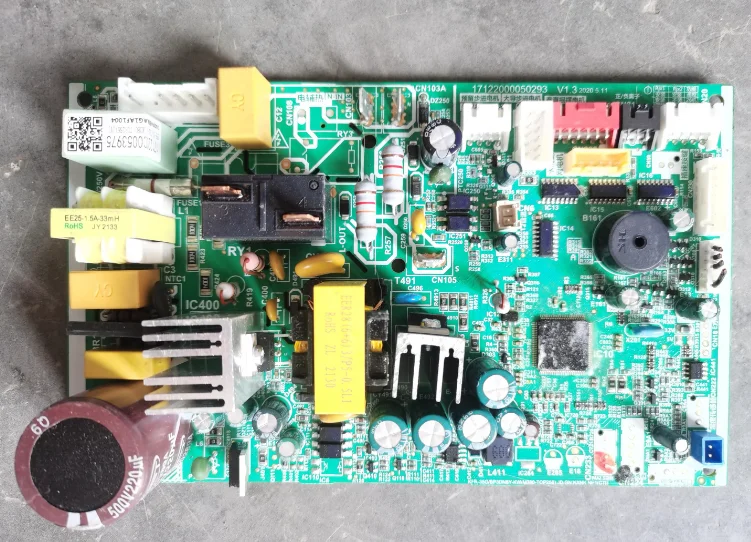 

1pc used Midea air conditioning board 17122000050293 KFR-35G/BP3DN8Y-KW