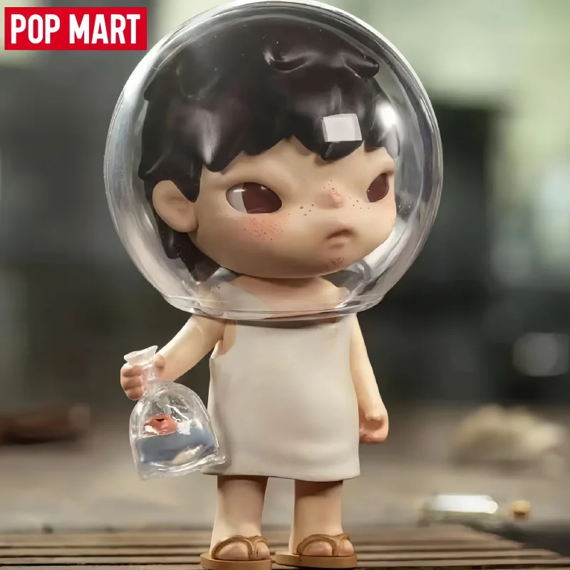 Фото POP MART Hirono City of Mercy Series слепая коробка Guess Bag Mystery Box игрушки куклы настольные украшения коллекция экшн-фигурки подарки №4