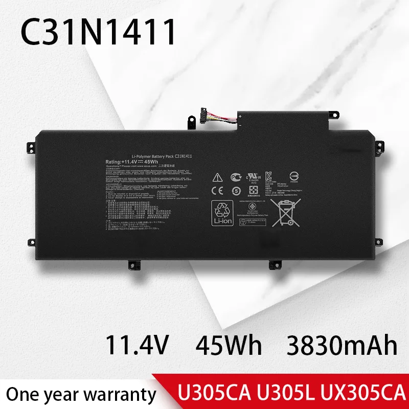 

Новинка C31N1411 Аккумулятор для ноутбука Asus Zenbook U305/UA/UA6200 U305F U305FA U305CA UX305 UX305C UX305CA UX305F UX305FA U305L U305C