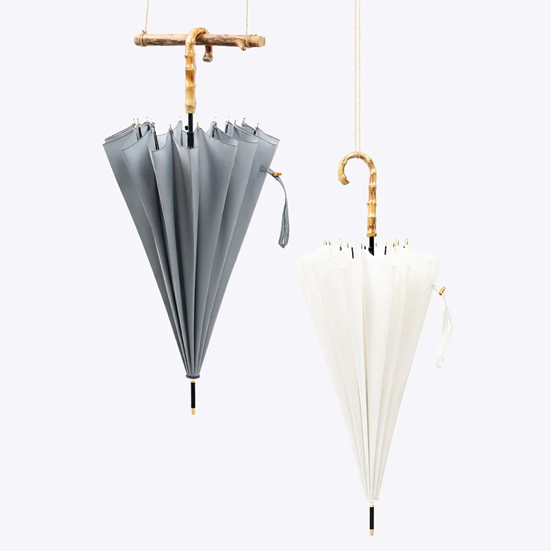 

Free Shipping Women Men Umbrella Large Long Handle Vintage Umbrella Portable Design Car Windproof Regenschirm Umbrella Supplies