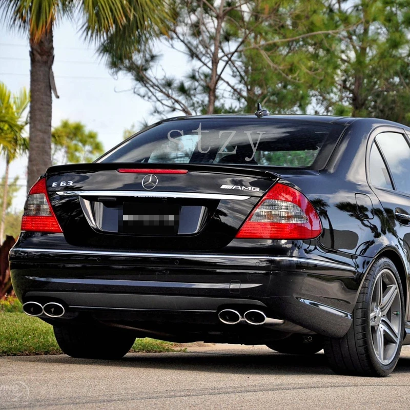 Для Mercedes Benz E-Class W211 E180 200 260 300 320 240 230 280 35 Спойлер на крышу багажника Крылья автомобиля Тюнинг Аксессуары Часть (art.: 3920cdf310461) - 3920cdf310461