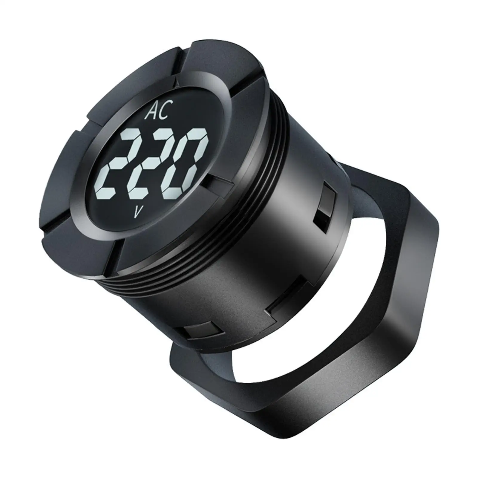 

Digital Voltmeter 30V - 500V Nut Mounting Industry RV Voltage Indicator