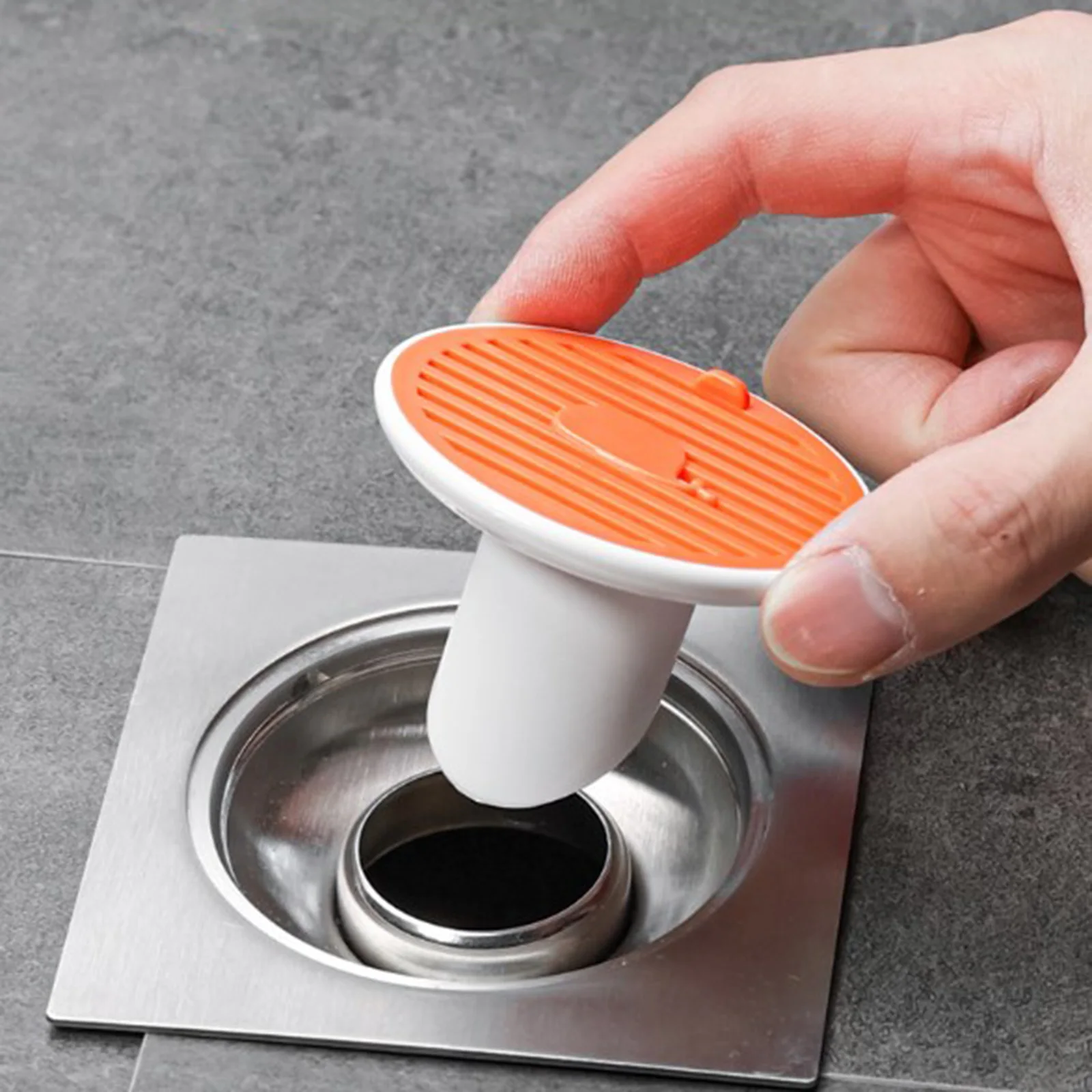 

Shower Floor Drain Anti-clogging Backflow Preventer Anti-odor Sewer Drainage Core Drain Filter Cover Plug Trap Seal for Bathroom