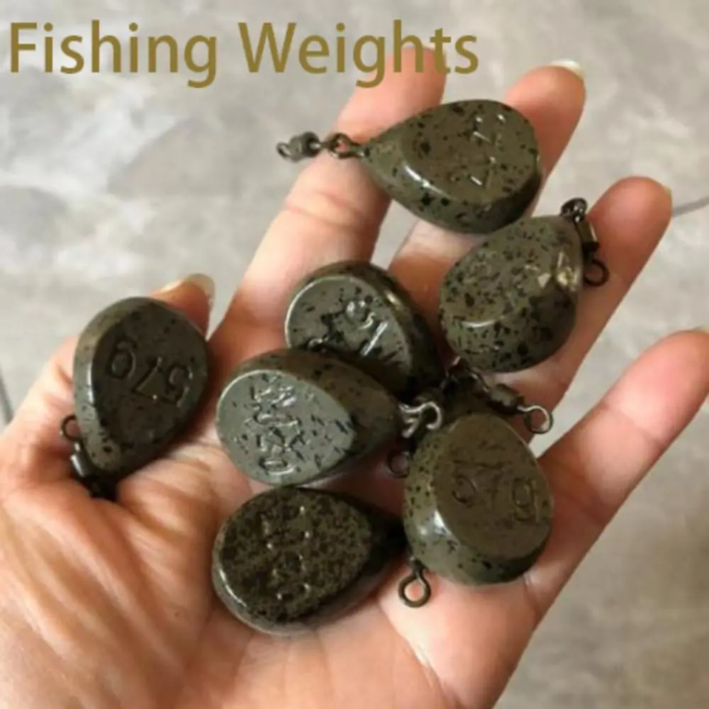 

Lead Lead Lump With Swivel Fishing Weights Hot Sale for Fishing