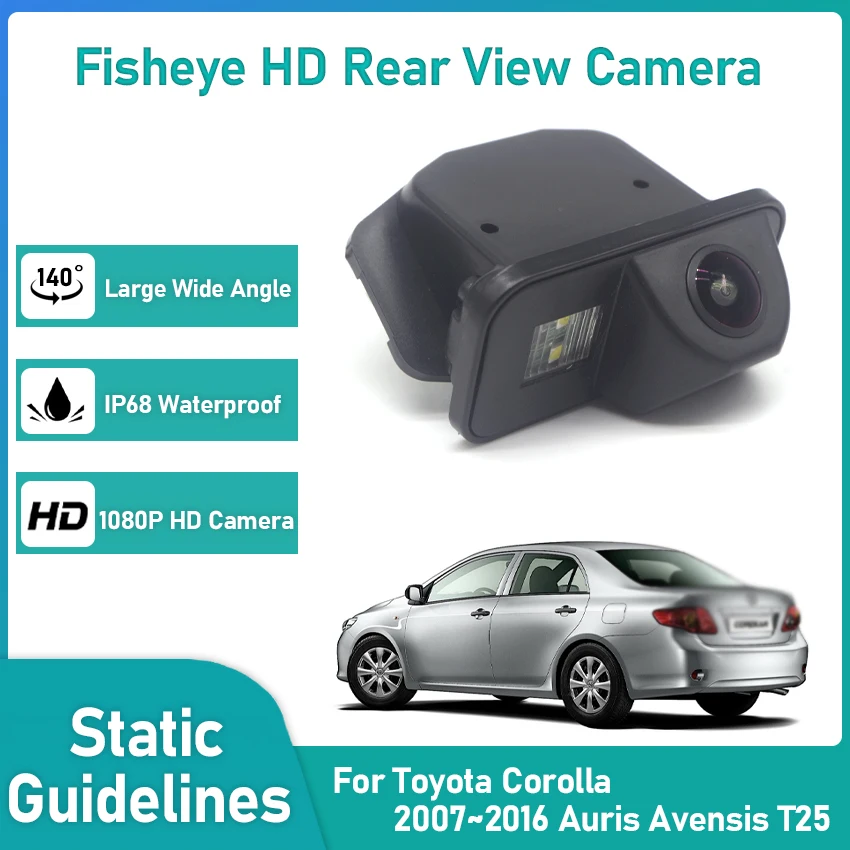 140 градусов 1080x720P HD CCD Водонепроницаемая специальная автомобильная камера