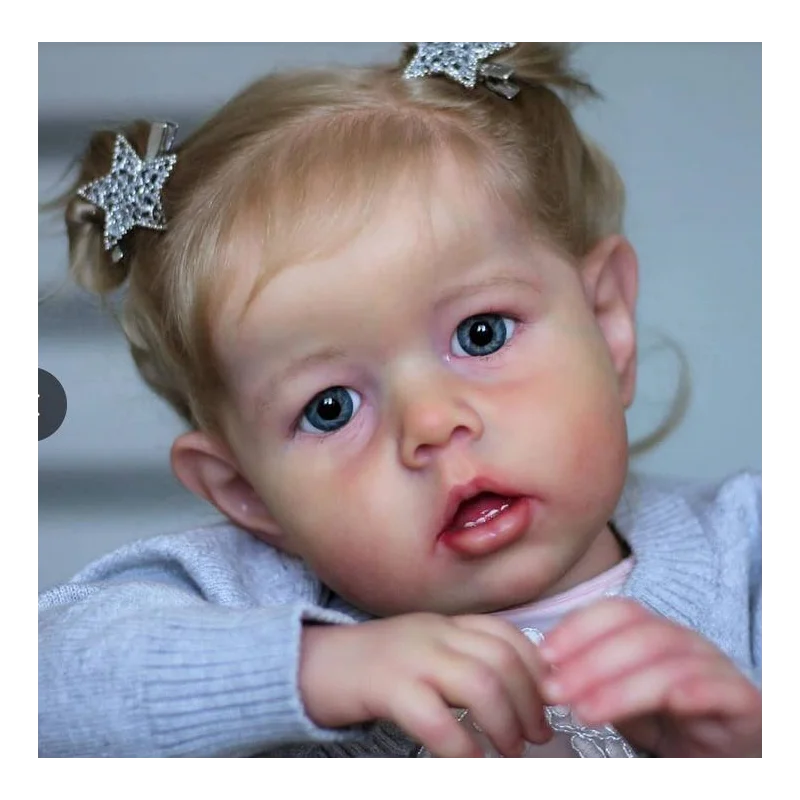 

20/30inch Simulation High Quality Reborn Doll White Embryo Mold Simulation Baby Plastic Parts Body Doll