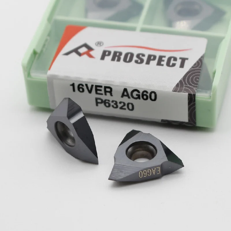 

PROSPECT резьбовые вставки 16VER 16VNR AG60 AG55 P6320 P7320 для твердосплавных вставок