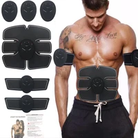 abs electric muscle stimulator training machine abdominal trainer body slimming fat burning fitness equipment for home gym