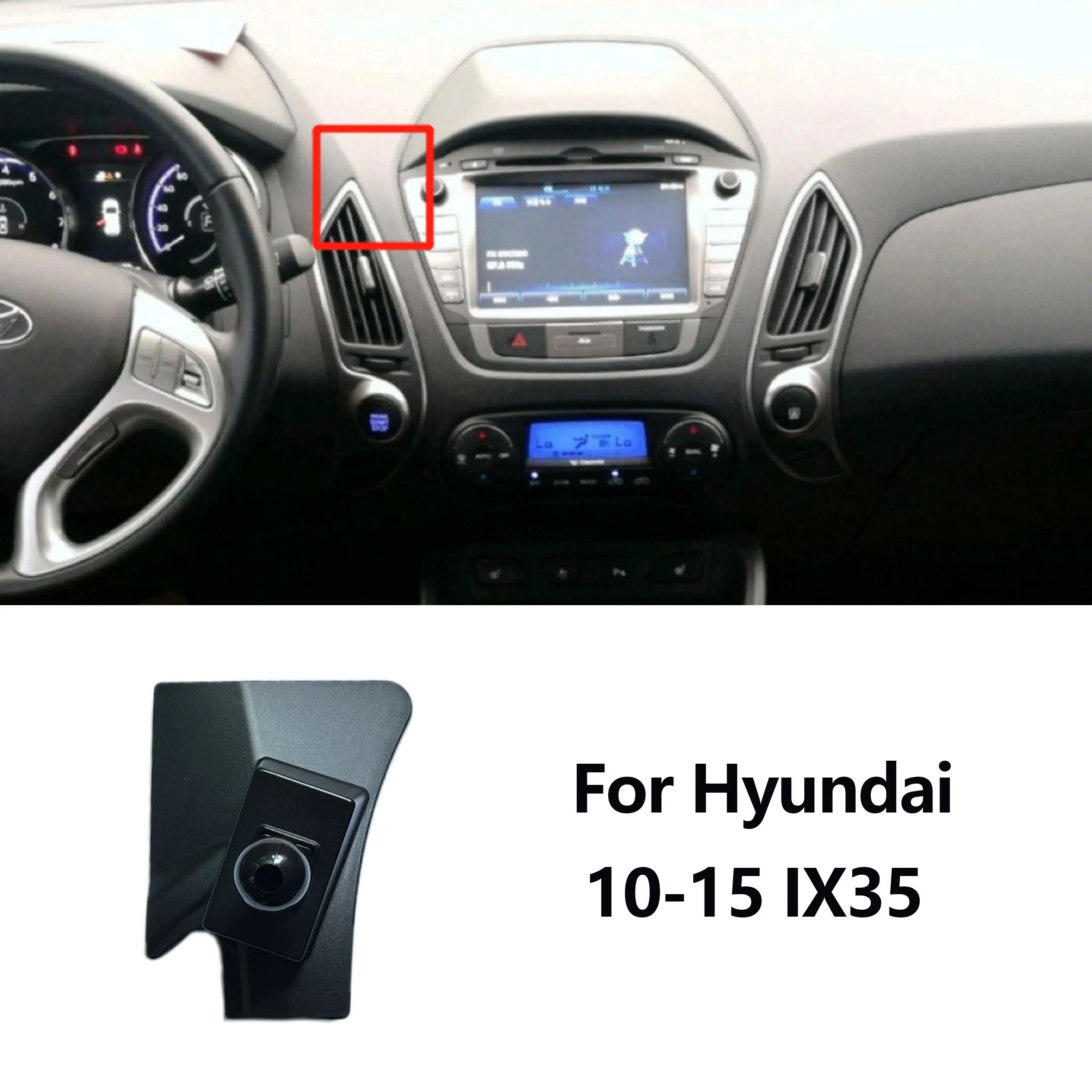 

Держатель для телефона автомобильный для Hyundai I30 Tucson IX35 I20 Getz