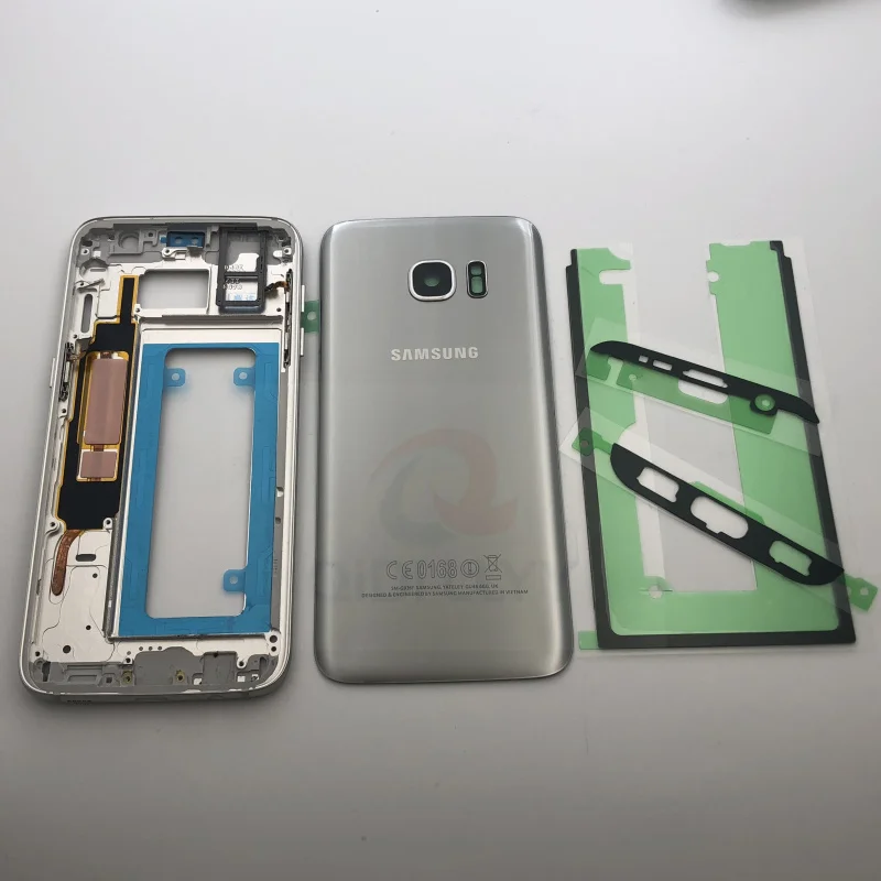 Новинка задняя крышка аккумулятора S7 передняя средняя рамка для SAMSUNG Galaxy Edge G935 G935F