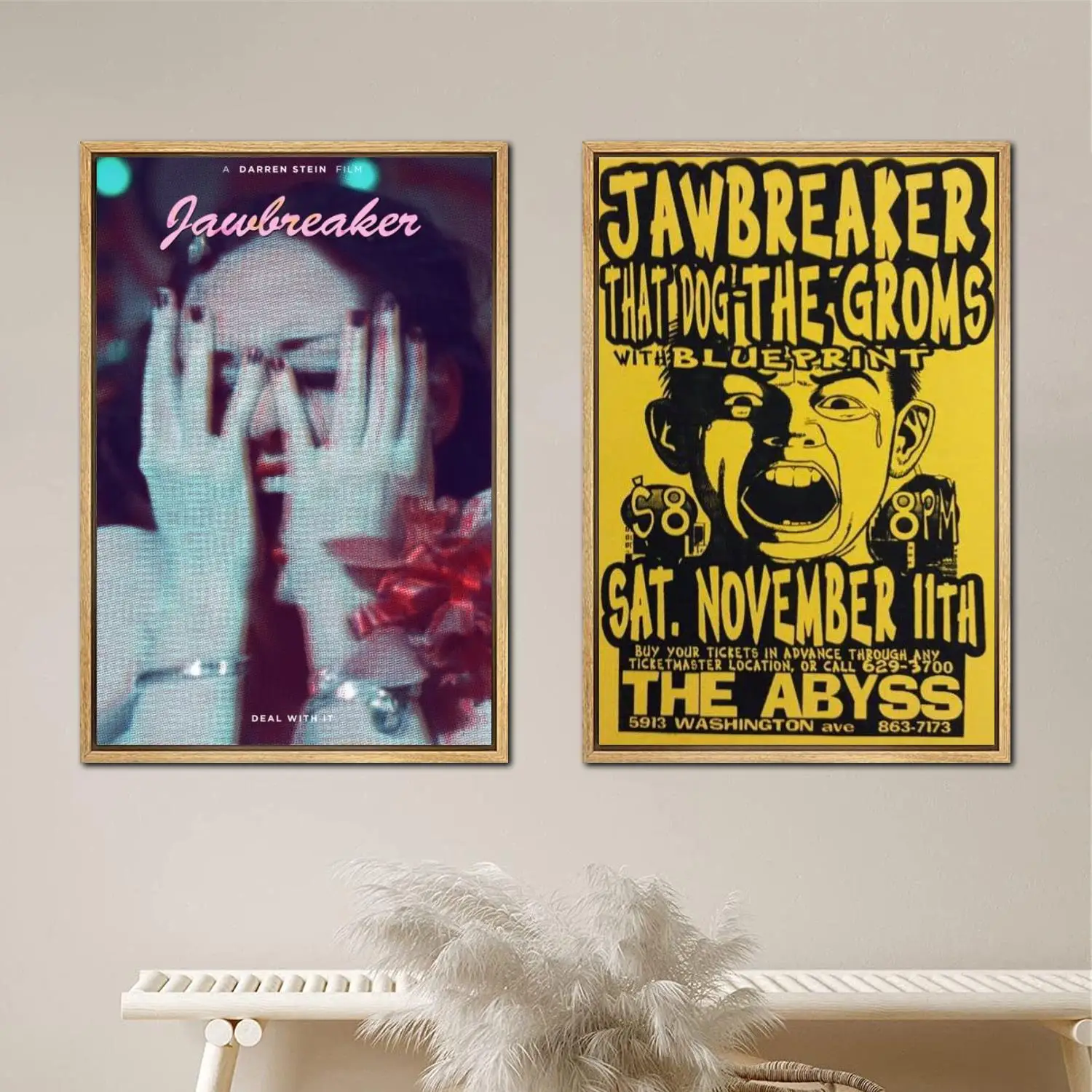 Jawbreaker Poster Painting 24x36 Wall Art Canvas Posters room decor Modern Family bedroom Decoration Art wall decor