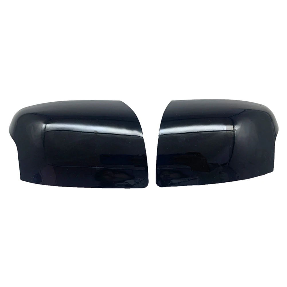 

1Pair Glossy Black Right & Left Car Rear View Mirror Cover Trim Side Wing Case for Ford Focus MK2 2005 2006 2007 2008