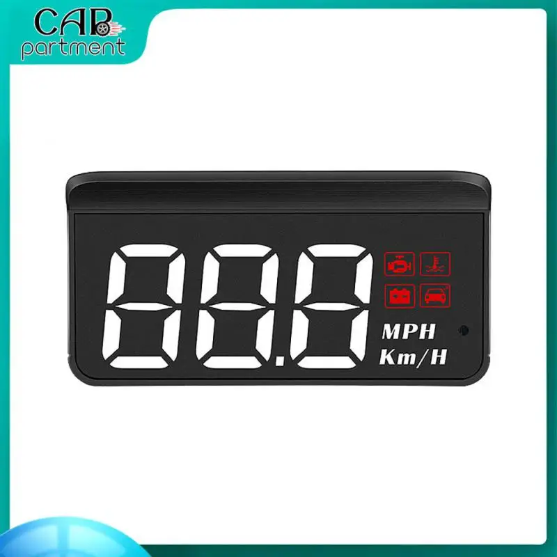 

Digital Car Projector Alarm Auto Hud Display Universal Multifunctional M3 Obd2 Hud Car Head Up Display Comes With A Shade