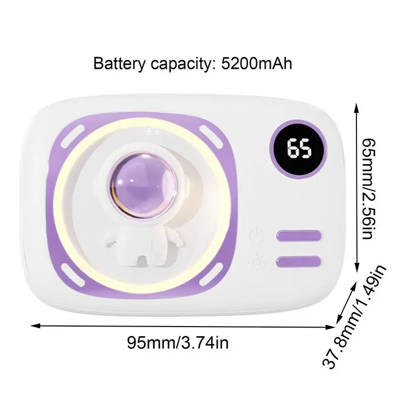 USB-грелка для рук многофункциональный карманный обогреватель аккумулятор зимы