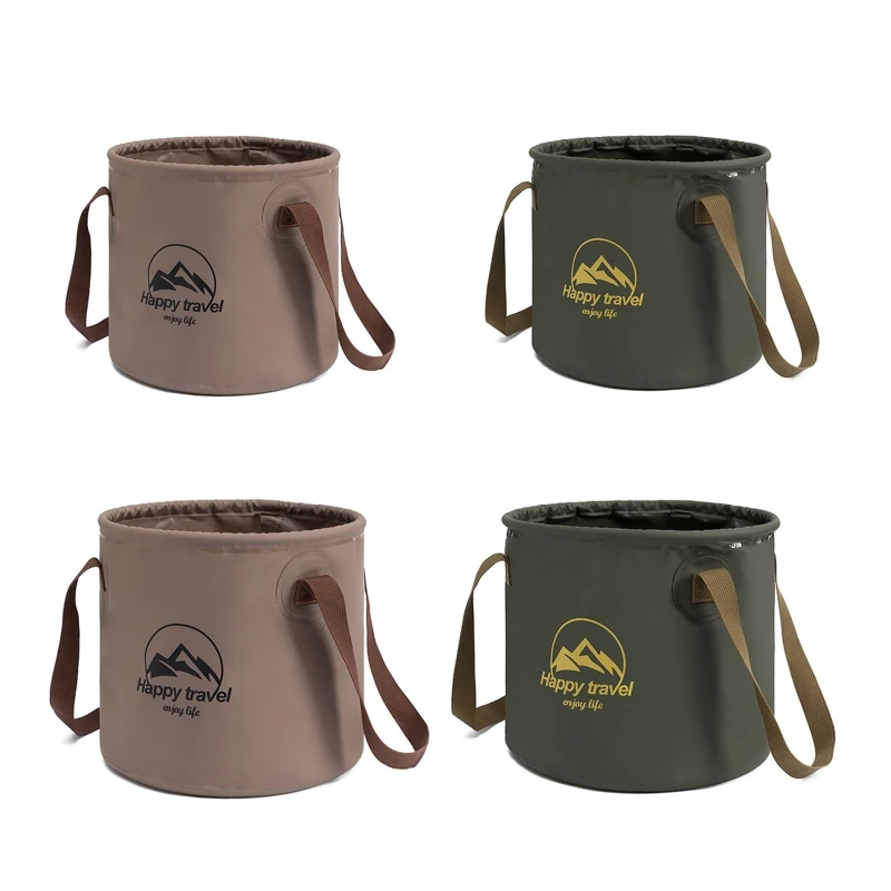 

Складное ведро 2,6 галлонов, контейнер, складное ведро для воды, портативная легкая раковина для уборки на открытом воздухе, Прямая поставка