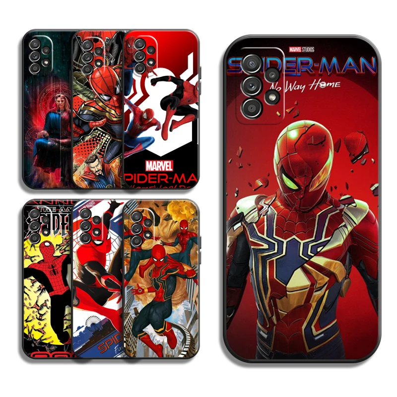 

US M-Marvel Avengers Phone Cases For Samsung Galaxy S22 S22 Ultra S20 Lite S20 Ultra S21 S21 FE S21 Plus Ultra Soft TPU
