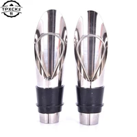 stainless steel pourer decanter wine aerator aerator pour spout bottle stopper wine aerator pourer wine accessories pouring tool