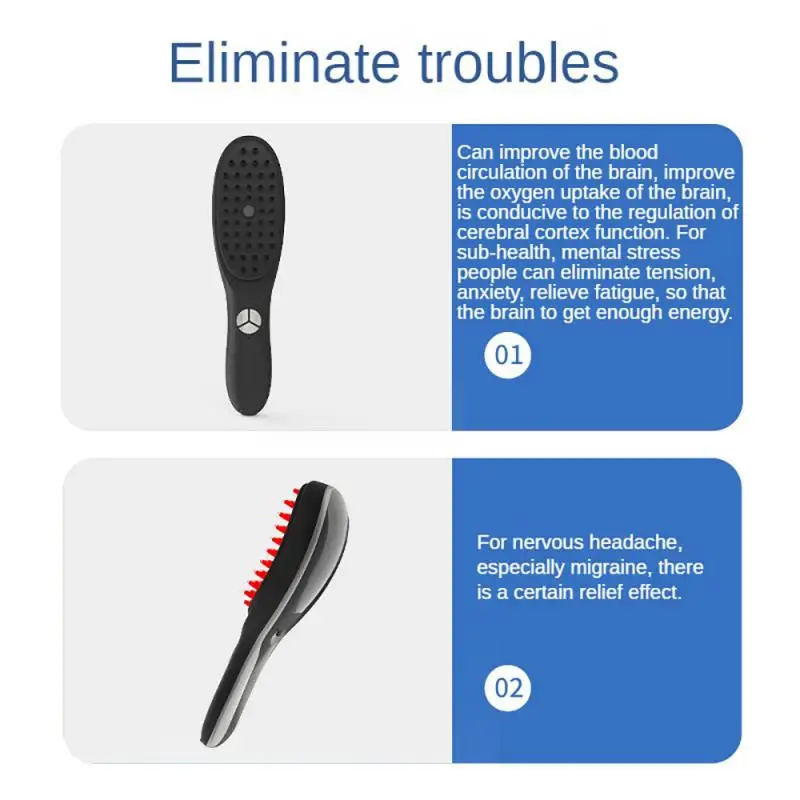 Расческа для волос Abs улучшение волосяного фолликула метаболизм защита от