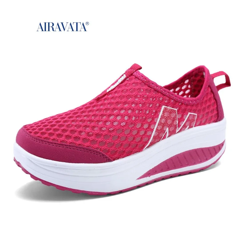 Sneakers Women Slip-on Walking Shoes Casual Increasing Height Shoes for Women Tenis Breathable Mother Baskets Chaussure Femme