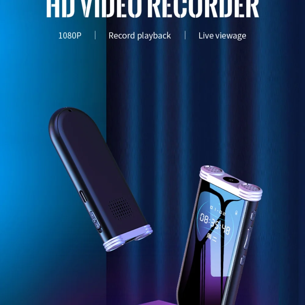 

Mini Cam HD 1080P Color Screen Playback Video Audio Large Wide Angle Recorder Motion Detection Dvr Long Lasting Sound Recorder