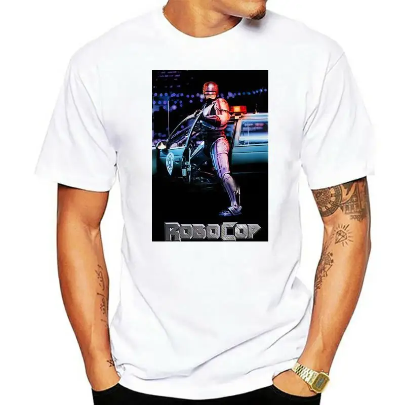 

Robocop Movie Poster Youth Oversized T-Shirt Vaporwave Shirt Archery Tshirt White Shirts A Gift For A Guy Frdgzc