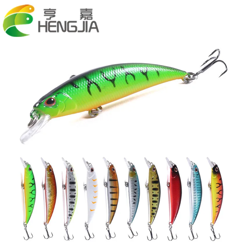 

1Pcs 8CM 9G Mini Sinking Minnow Wobblers Fishing Lures Micro Small Plastic Hard Bait Trout Artificial Jerkbait Bass Crankbait