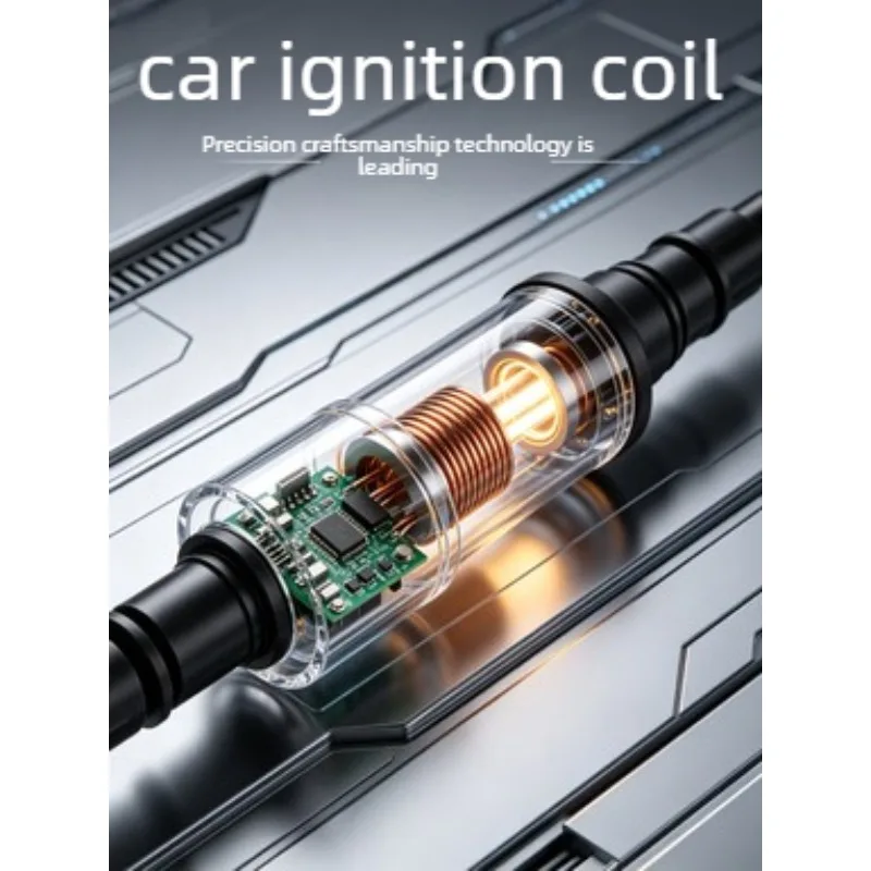 Фото Комплект из 4 автомобильных катушек зажигания для Hyundai Rena, Landon, Leading Kia Gas 27301-2B010. Простая установка, быстрая доставка. №4