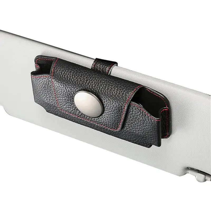 

Автомобильный держатель для очков, держатель для солнцезащитных очков для автомобильного козырька, чехол для солнцезащитных очков с магни...