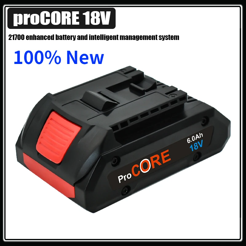 

Brand new Built in 21700 battery 18V 18Ah Lithium-Ion Battery Pack GBA18V80 for Bosch 18 Volt MAX Cordless Power Tool Drills