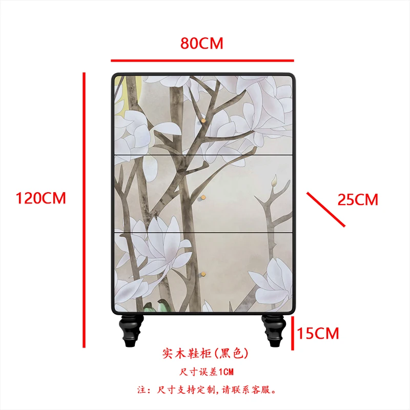 Средневековая Магнолия из массива дерева чрезвычайно узкий пыленепроницаемый