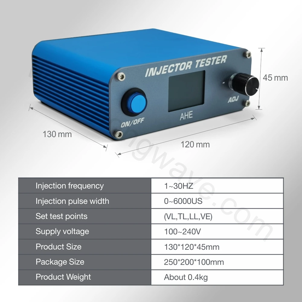 Фото CRI110 пьезо-тестер топливных форсунок с USB-управлением AHE для Bosch Densso Delphhi, ремонтный комплект электромагнитных форсунок Common Rail №5