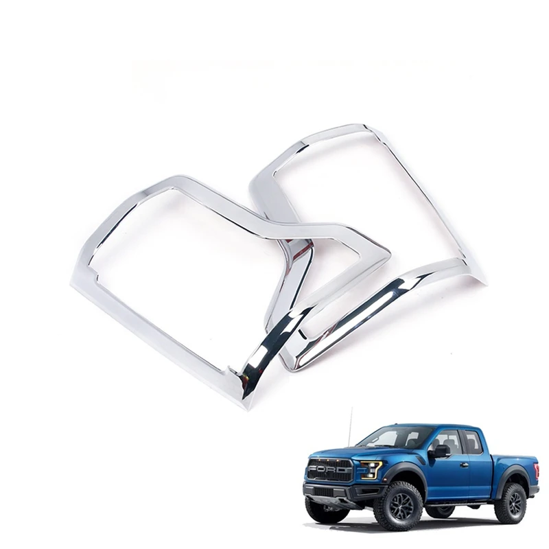 

Задние фонари для Ford F150 F-150 2015-2020, обшивка задних фонарей, хромированные аксессуары для автостайлинга