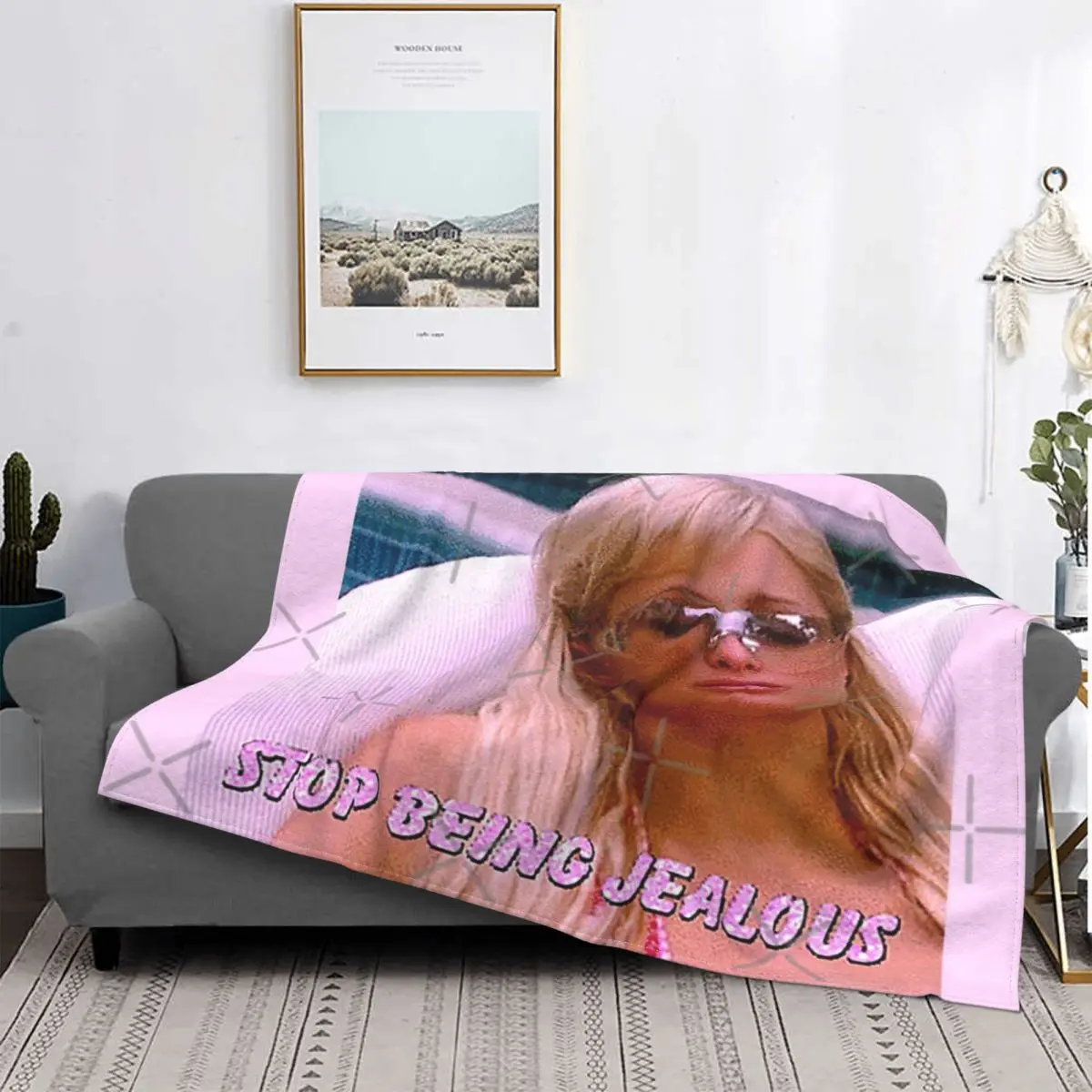 

1 одеяло «перестаньте зависти», покрывало на кровать, мягкое покрывало для кровати в гостиную, эстетическое покрывало