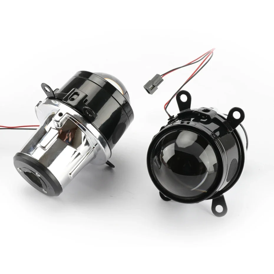 

RONAN 2,5 "универсальные противотуманные фары, биксеноновый проектор H8 H9 H11, металлический бифокальный водительский водонепроницаемый передний бампер, Модифицированная лампа