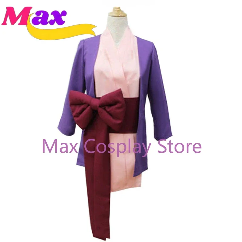 Фото Max Maya Fey Ayasato Mayoi платье Феникс Райт Gyakuten Saiban косплей костюм наряды Хэллоуин карнавал новая №2