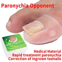 2pcsbox gel ingrown toenail corrector sleeves big toe nail healing care protector paronychia treatment pedicure tool