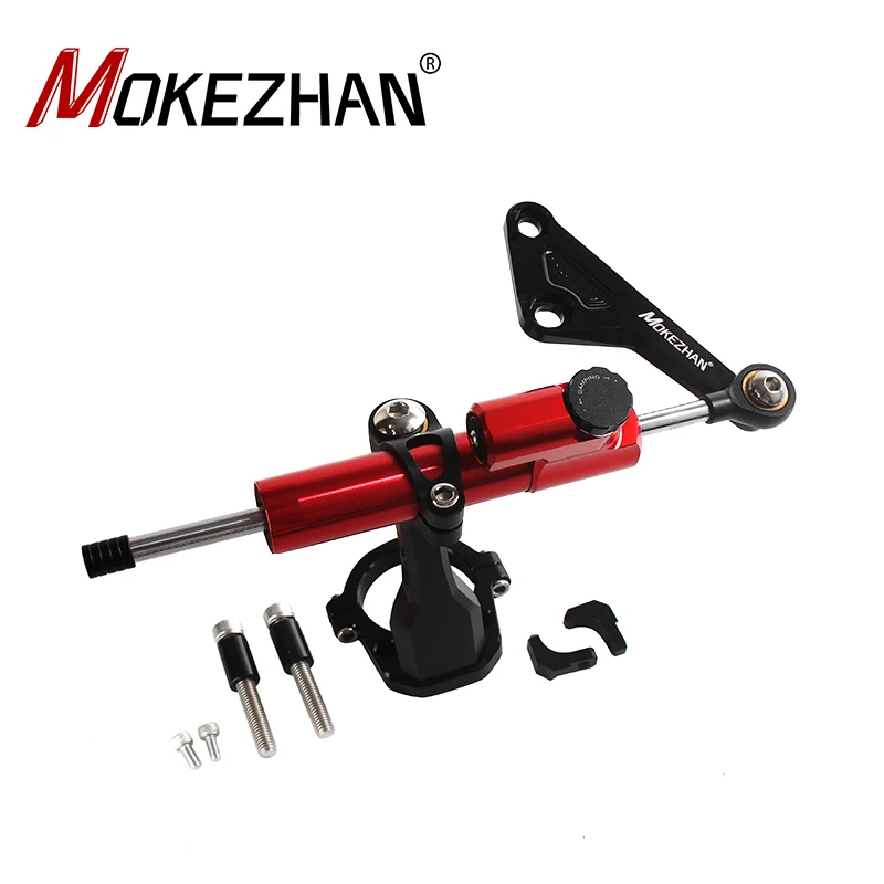 

ДЛЯ KOVE COLOVE 525X 500X 400X Montana XR5 Tekken 500 ky500x 2024 2025 Мотоциклетный стабилизатор рулевого демпфера и комплект крепления кронштейна