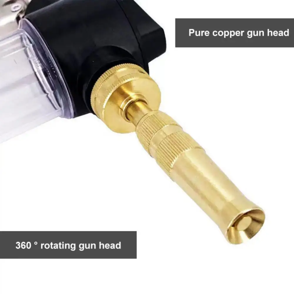 

High Pressure Wash Spray Nozzle Sprinkler 100ml Easy To Operate Rotated 360 Degrees Durable Portable Car Supplies Car Water Gun