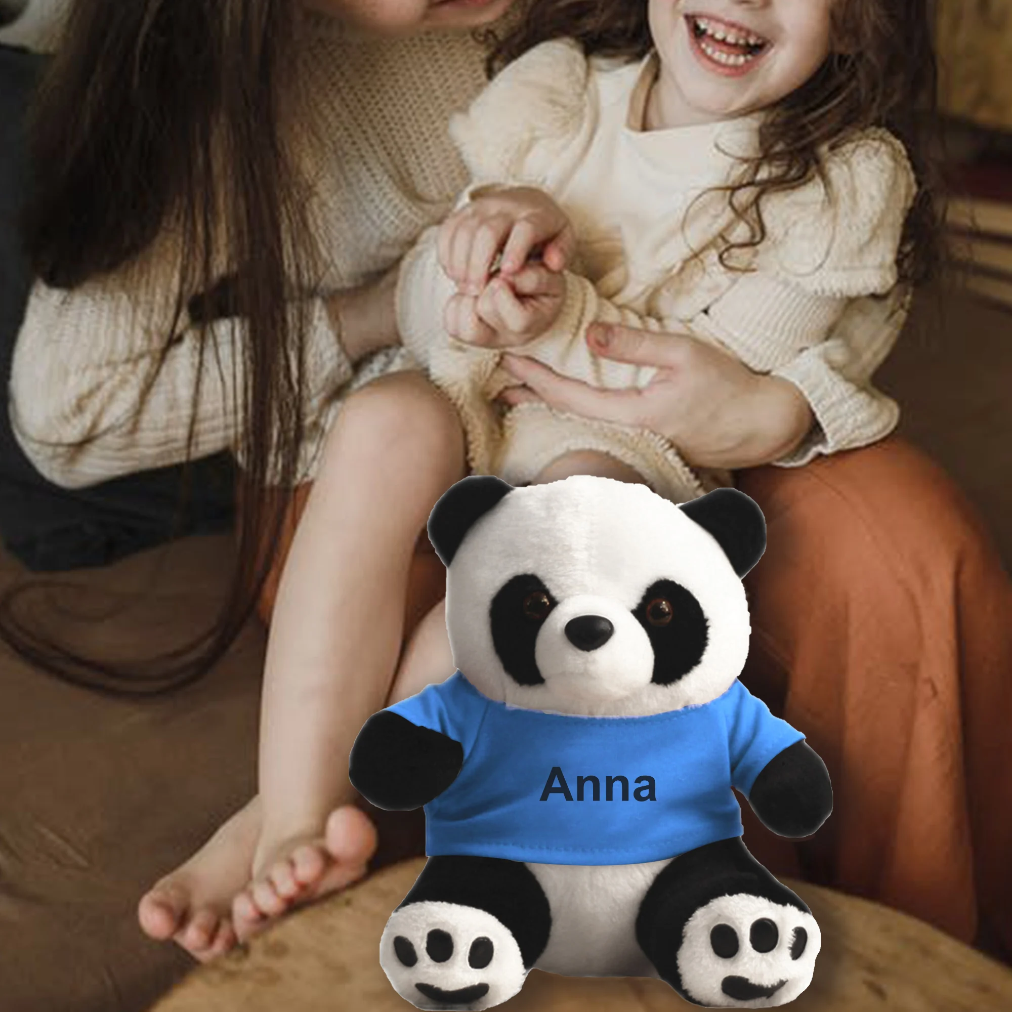 Personalized Panda Stuffed Animal 2023 Graduation Bear Customized Text Personalized Gifts for Girlfriend/Boyfriend on Valentines
