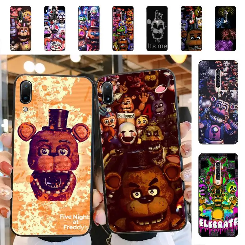 

Five-Nights-At-Freddyss Bear Phone Case for Vivo Y91C Y11 17 19 17 67 81 Oppo A9 2020 Realme c3 funda