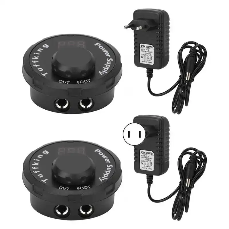 

Tattoo Power Supply LCD Voltage Adjustable Colorful Light Power Supply for Tattoo Machine 100‑240V Tattoo Power Supply