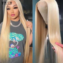 613 Honey Blonde HD Lace Front Wig Human Hair Wigs For Women 13x4 613 Transparent Lace Frontal Wig Brazilian Straight Hair Wigs