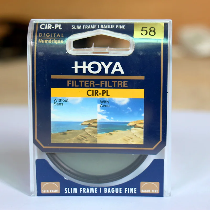 Поляризационный фильтр для Nikon Canon HOYA SLIM CPL 58 мм 67 72 77 82 46 49 52 55 | Электроника