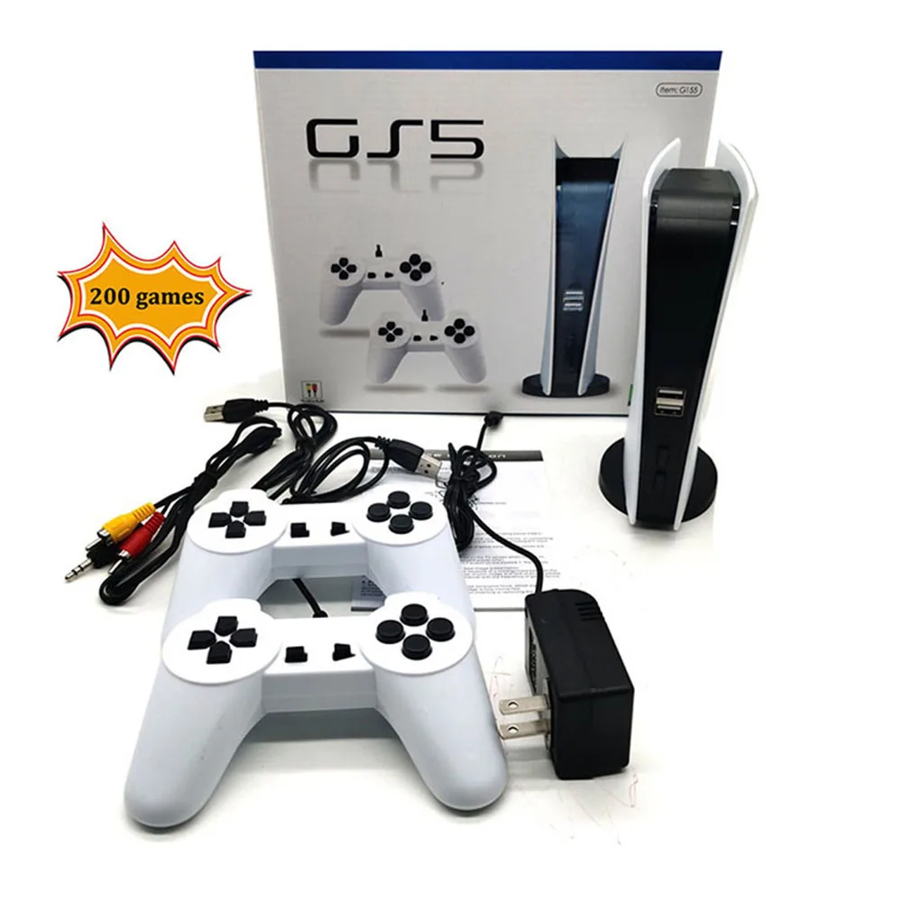 Мини-игровая станция GS5 Retro ТВ-консоль 8 бит С 200 Классическими играми AV-выход